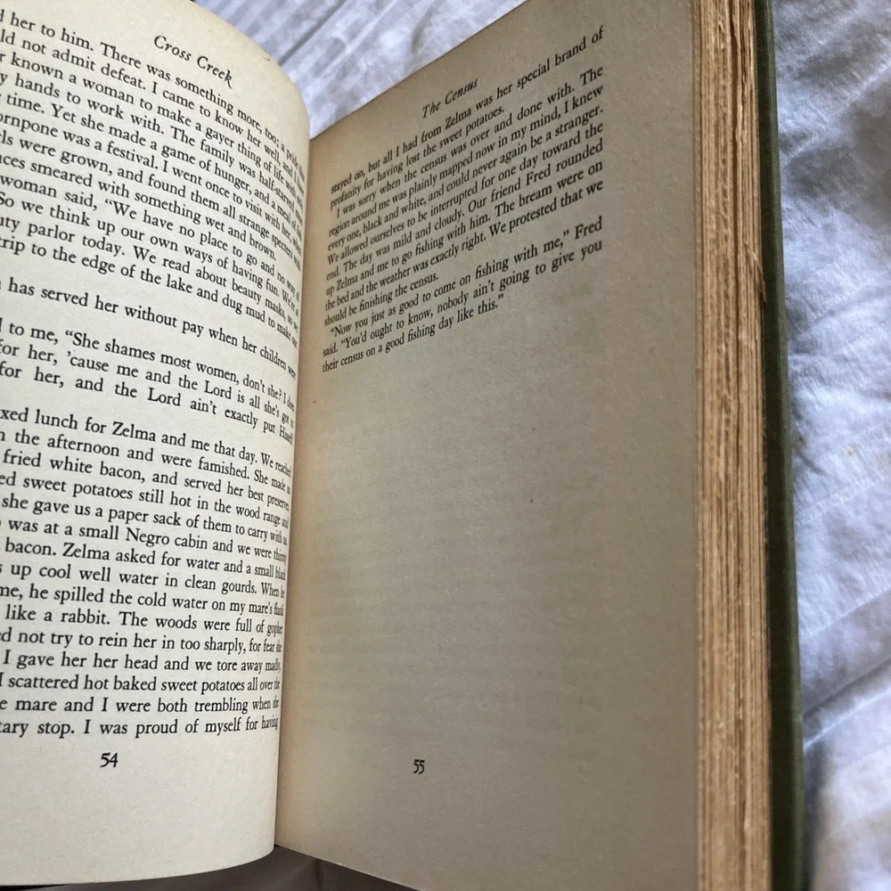 Cross Creek by Marjorie Kinnan Rawlings (1942, Hardcover) – Vintage‎ 1st Edition